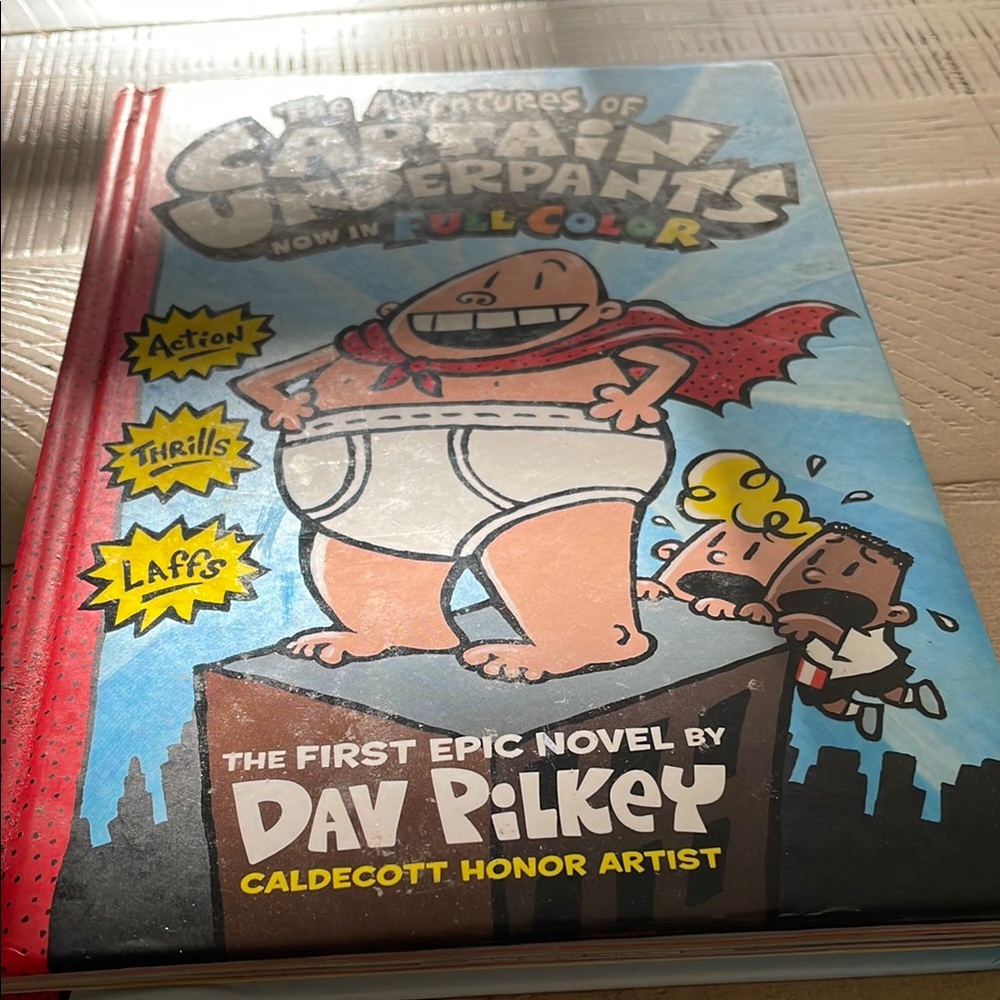 Captain Underpants Hardcover Book